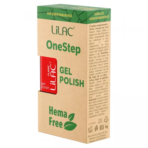 Oja semipermanenta Lilac OneStep Hema Free Basic 003