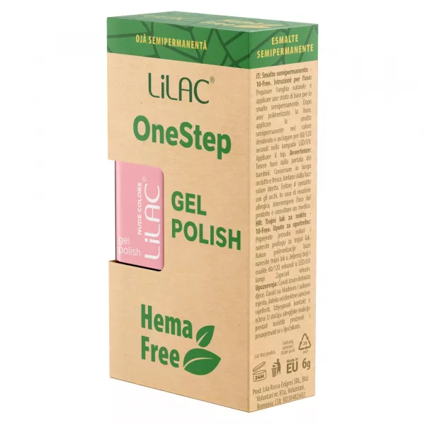 Oja semipermanenta Lilac OneStep Hema Free Nude 011