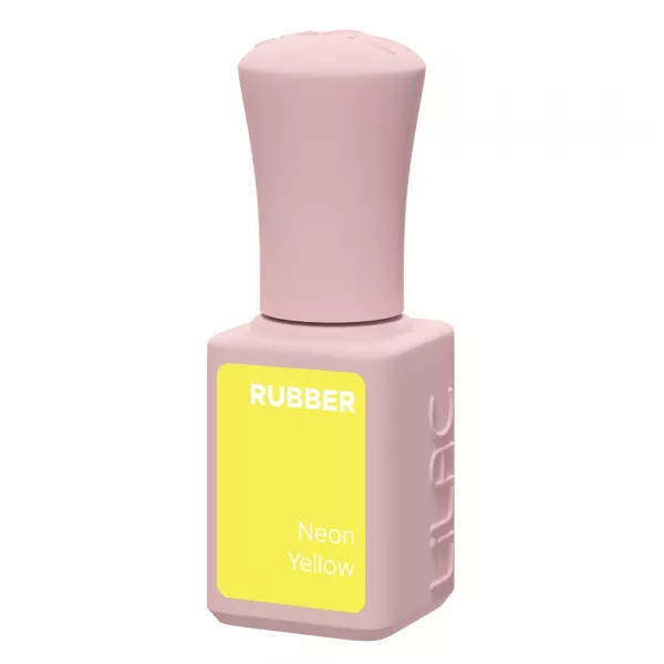 Oja semipermanenta Lilac Rubber Neon Yellow 6 g