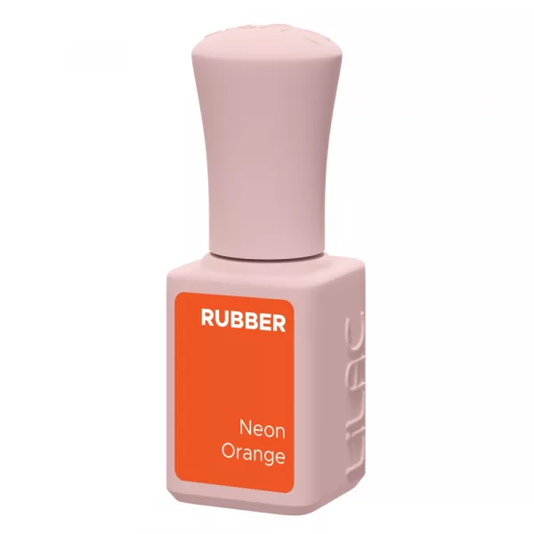 Oja semipermanenta Lilac Rubber Neon Orange 6 g