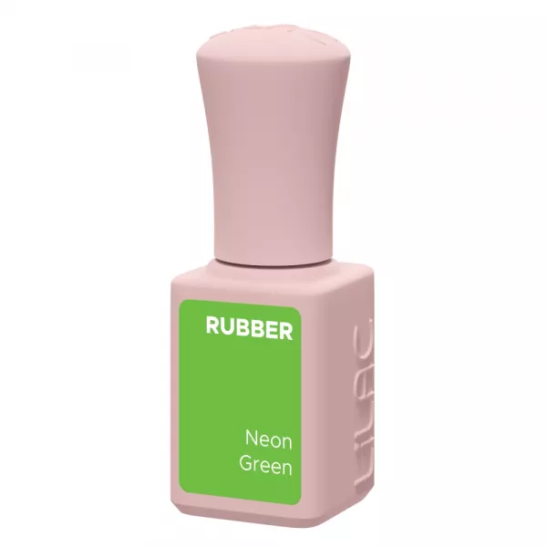 Oja semipermanenta Lilac Rubber Neon Green 6 g