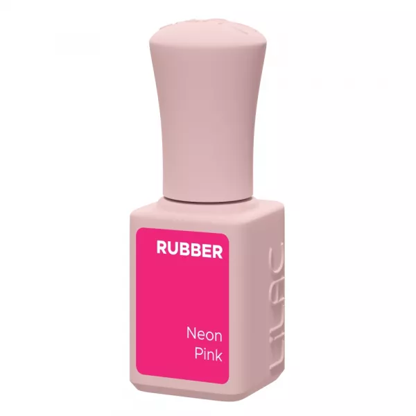 Oja semipermanenta Lilac Rubber Neon Pink 6 g