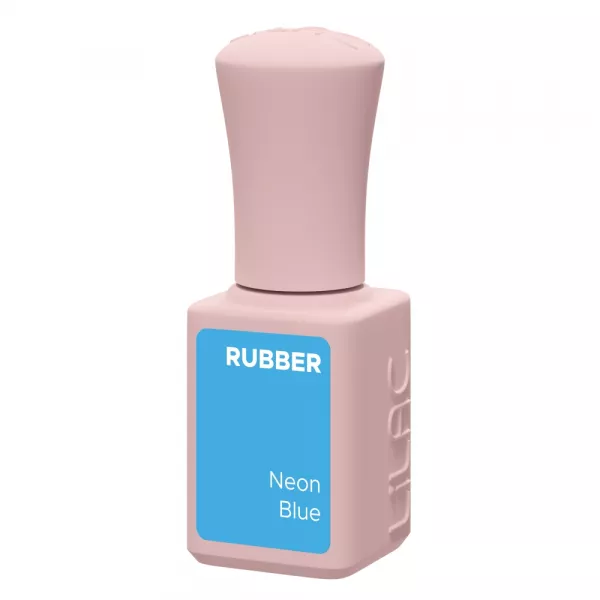 Oja semipermanenta Lilac Rubber Neon Blue 6 g