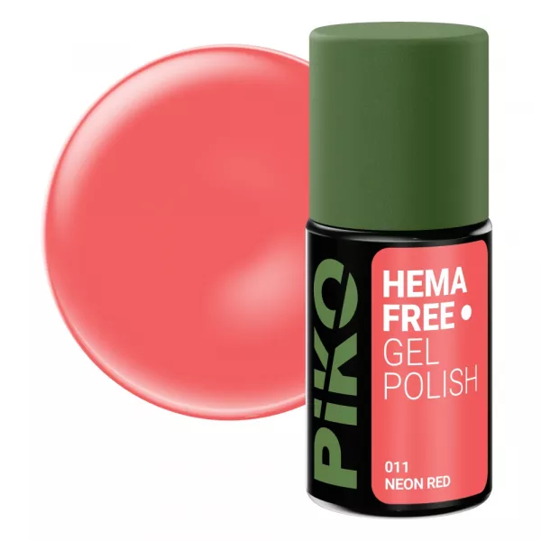 Oja semipermanenta Piko Hema Free 011 Neon Red