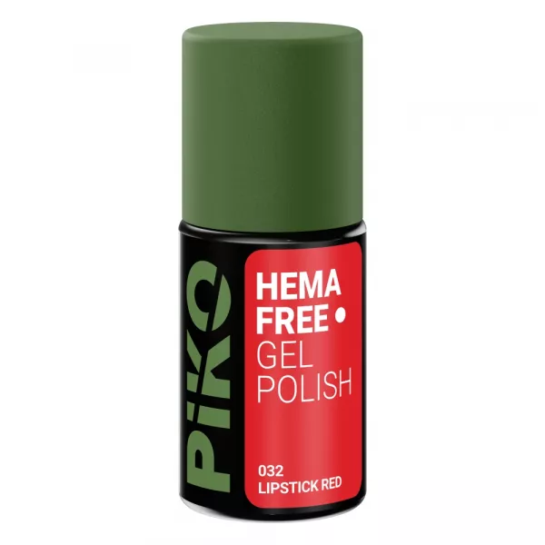 Oja semipermanenta Piko Hema Free 032 Lipstick Red