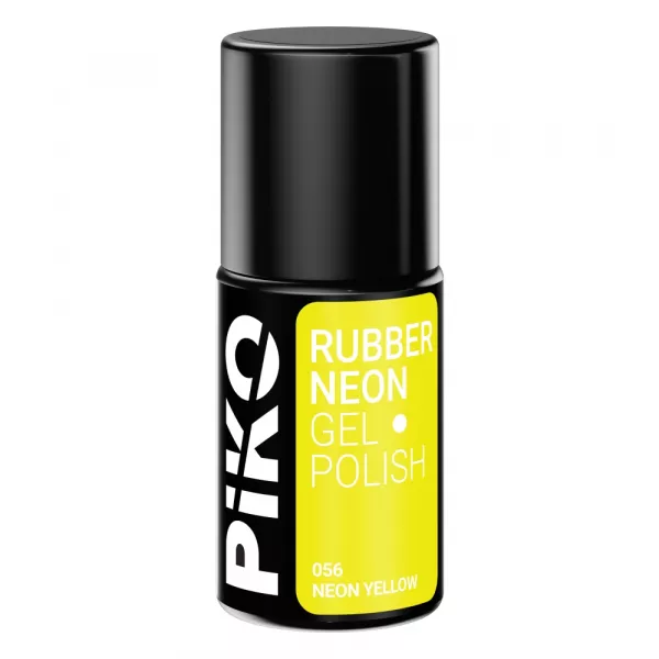 Oja semipermanenta Piko Rubber Neon Yellow 7 g