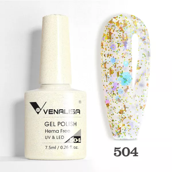 Oja semipermanenta Venalisa VIP5 Hema-Free 7.5 ml 504