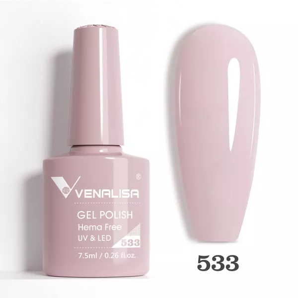 Oja semipermanenta Venalisa VIP5 Hema-Free 7.5 ml 533