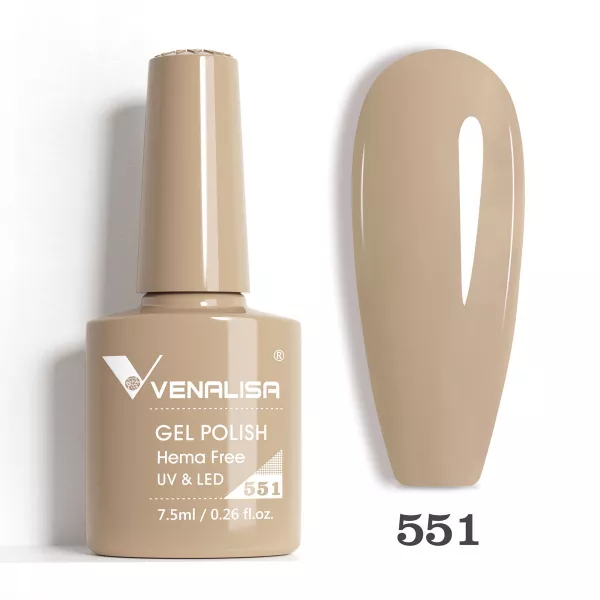 Oja semipermanenta Venalisa VIP5 Hema-Free 7.5 ml 551