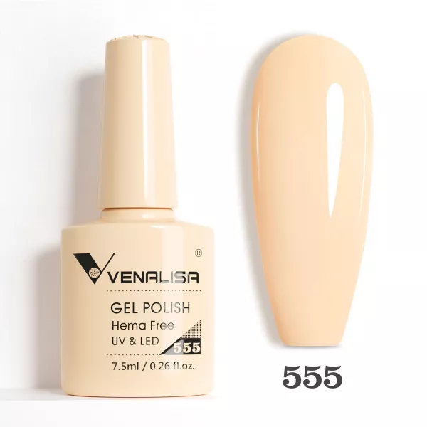 Oja semipermanenta Venalisa VIP5 Hema-Free 7.5 ml 555