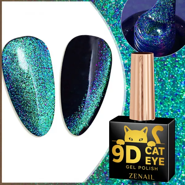 oja semipermanenta Zenail 9D Cat Eyes 10 ml 07