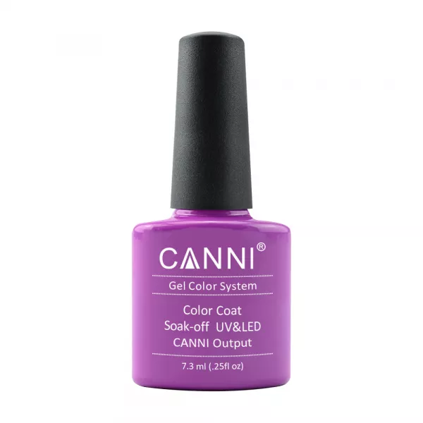 Oja semipermanenta, Canni, 020 medium violet red, 7.3 ml