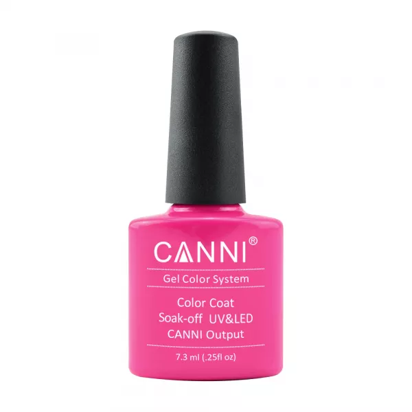 Oja semipermanenta, Canni, 042 deep pink, 7.3 ml