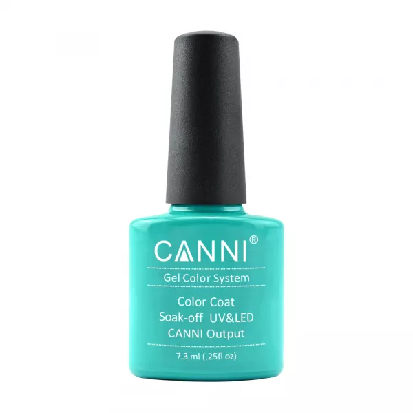 Oja semipermanenta, Canni, 077 turquoise, 7.3 ml