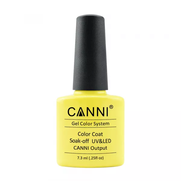 Oja semipermanenta, Canni, 084 yellow, 7.3 ml