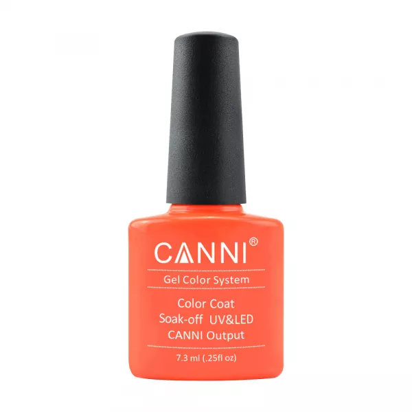 Oja semipermanenta, Canni, 142 orange, 7.3 ml