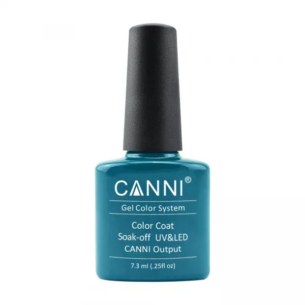 Oja semipermanenta, Canni, 157 dark turquoise, 7.3 ml