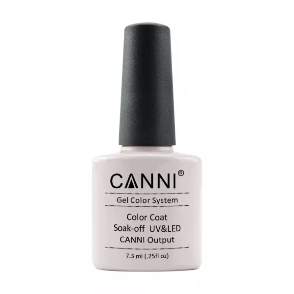 Oja semipermanenta, Canni, 163, light nude, 7.3 ml