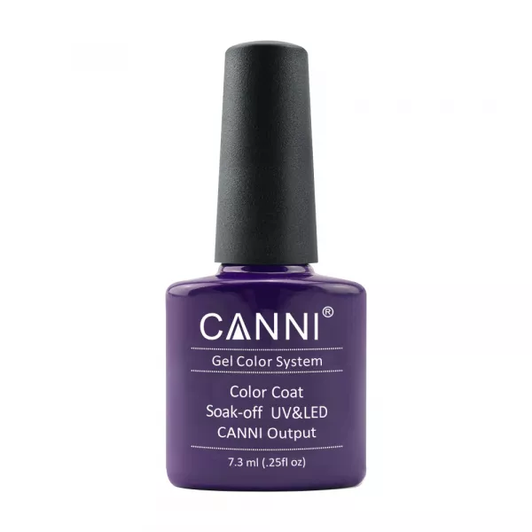 Oja semipermanenta, Canni, 176 indigo, 7.3 ml