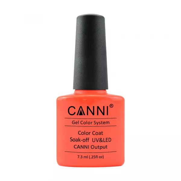 Oja semipermanenta, Canni, 177 orange red, 7.3 ml