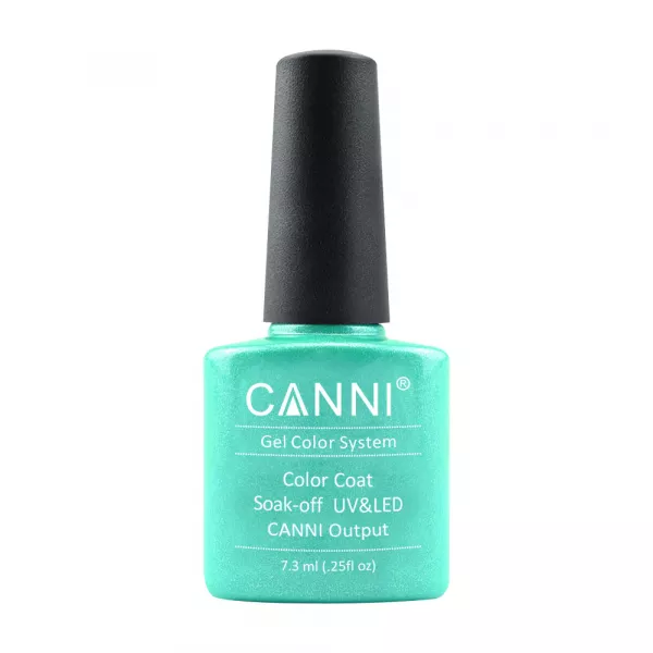 Oja semipermanenta, Canni, 204 turquoise, 7.3 ml