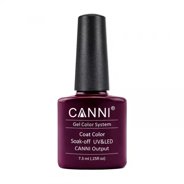 Oja semipermanenta, Canni, 255 medium violet red, 7.3 ml