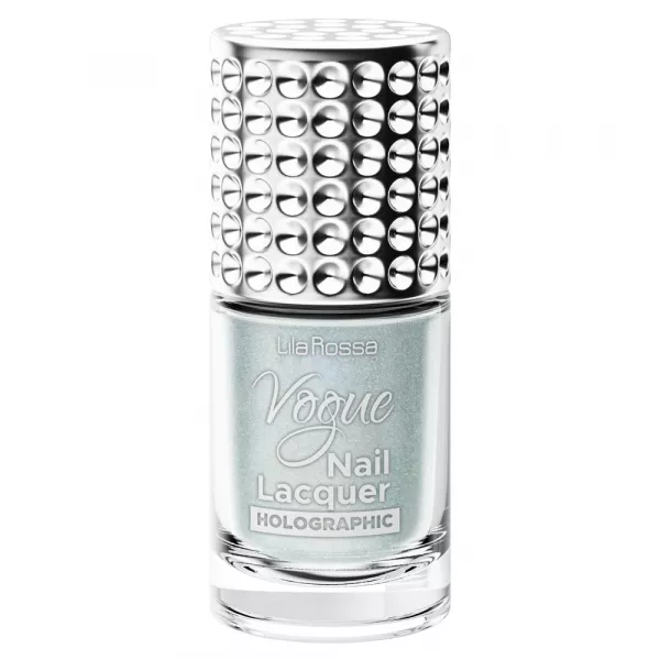 Lac de unghii, Lila Rossa, Vogue, Holographic, 10 ml, Rose Mary