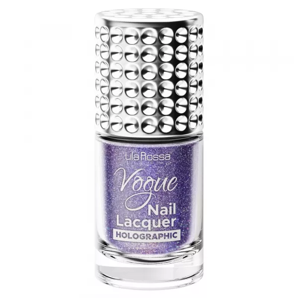 Lac de unghii, Lila Rossa, Vogue, Holographic, 10 ml,  Aubrette