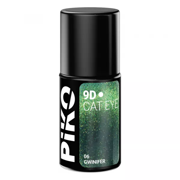 Oja semipermanenta Piko, 9D Cat Eye, 7 g, 06 Gwinifer