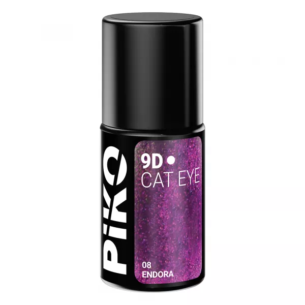 Oja semipermanenta Piko, 9D Cat Eye, 7 g, 08 Endora