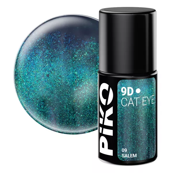 Oja semipermanenta Piko, 9D Cat Eye, 7 g, 09 Salem
