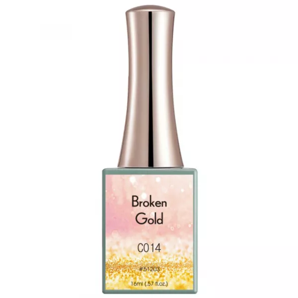 Oja semipermanenta Canni, Broken Gold, 16 ml, c014