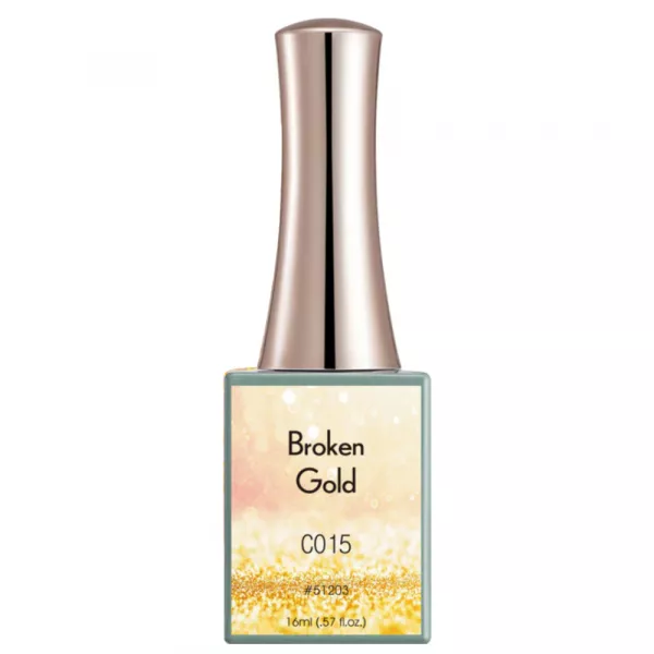 Oja semipermanenta Canni, Broken Gold, 16 ml, c015