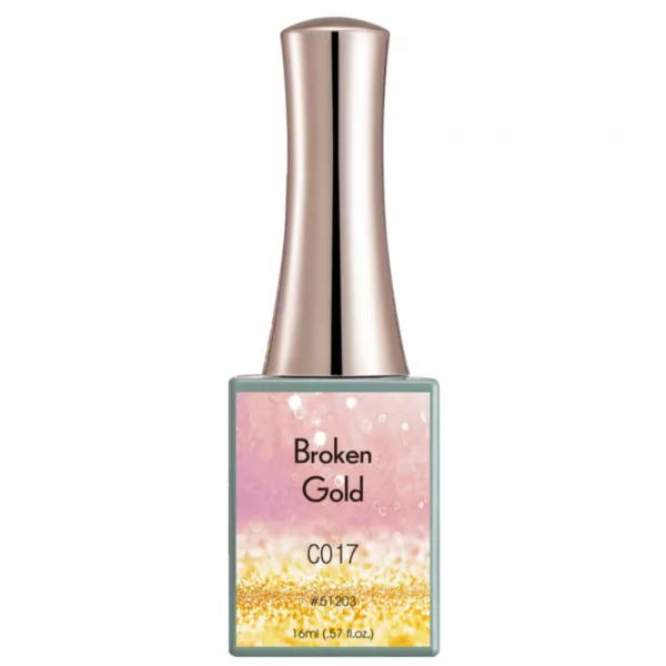 Oja semipermanenta Canni, Broken Gold, 16 ml, c017