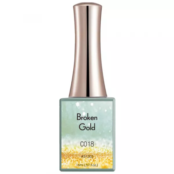 Oja semipermanenta Canni, Broken Gold, 16 ml, c018