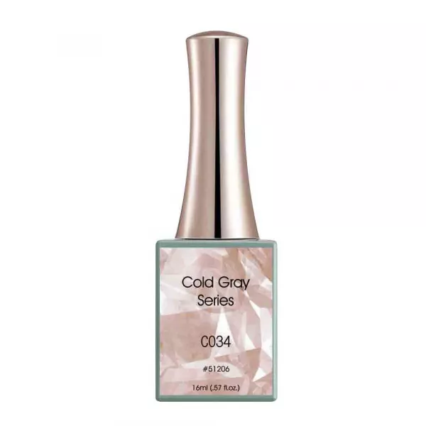Oja semipermanenta Canni, Cold Gray, 16 ml, c034