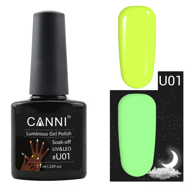 Oja semipermanenta, Canni, Glow In The Dark u01