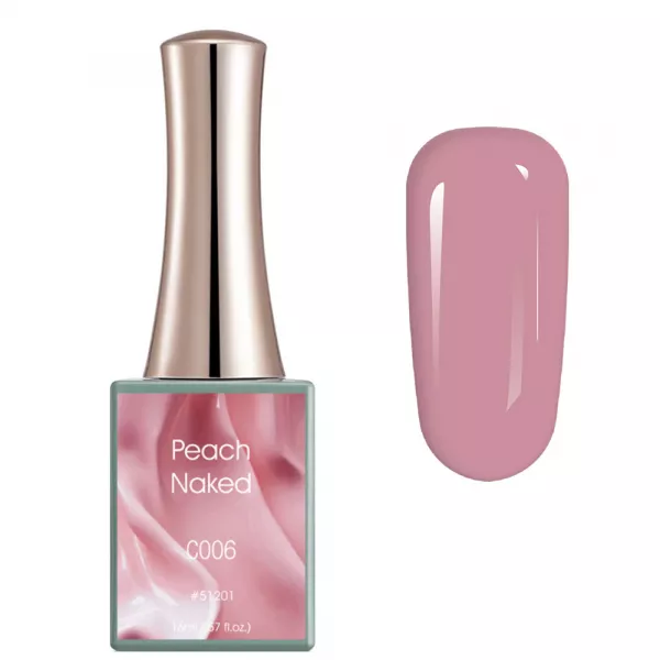 Oja semipermanenta Canni, Peach Naked, 16 ml, c006