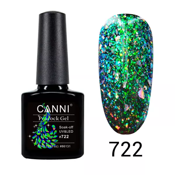 Oja semipermanenta, Canni, Peacock 722
