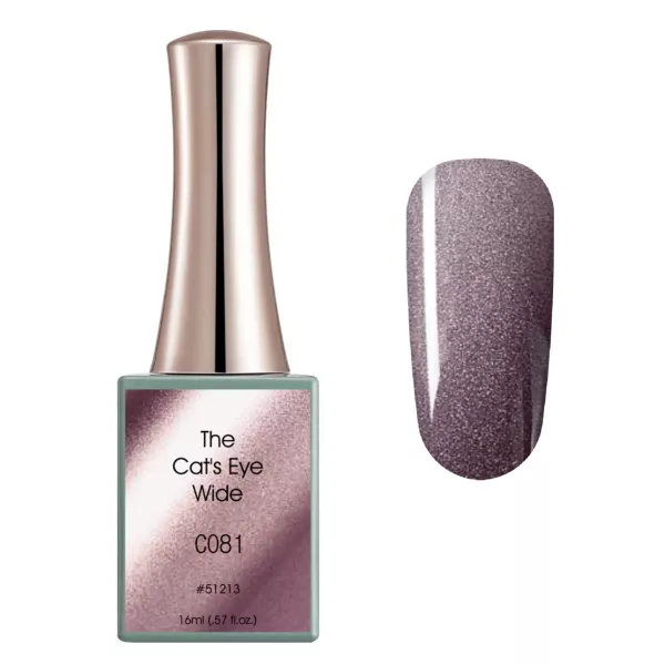 Oja semipermanenta Canni, The Cat's Eye Wide, 16 ml, c081