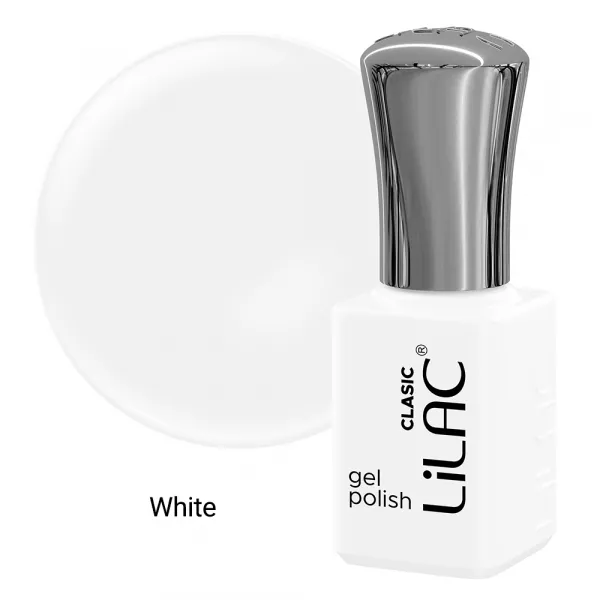 Oja semipermanenta Lilac, colectia Basic colors, 6 g, 01, White