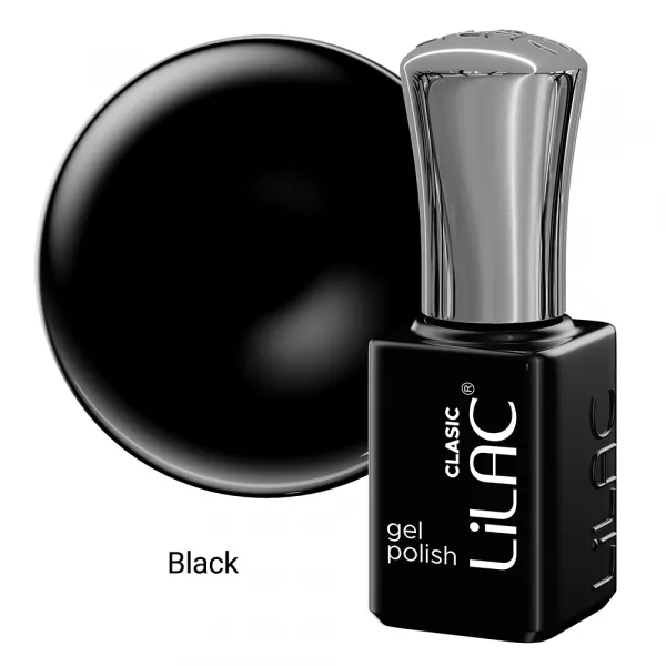 Oja semipermanenta Lilac, colectia Basic colors, 6 g, 02, Black