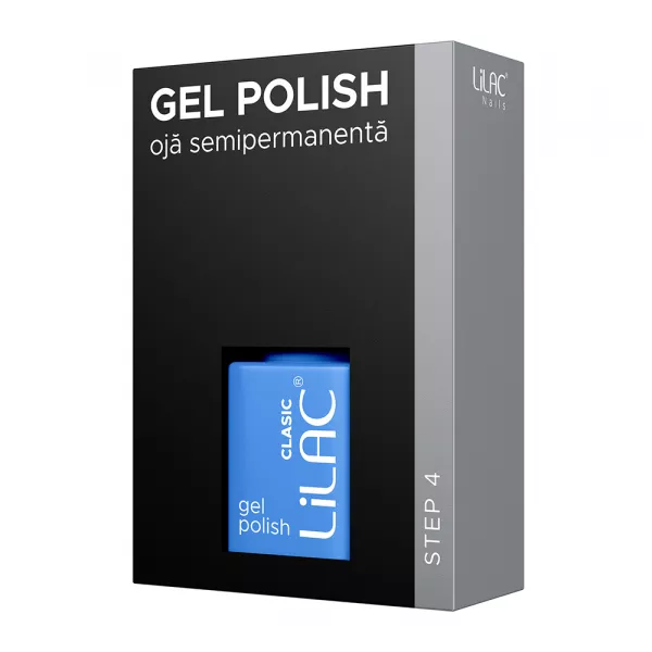 Oja semipermanenta Lilac, colectia Basic colors, 6 g, 04, Blue
