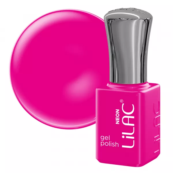Oja semipermanenta Lilac, colectia Neon colors, 6 g, 43,  Pink