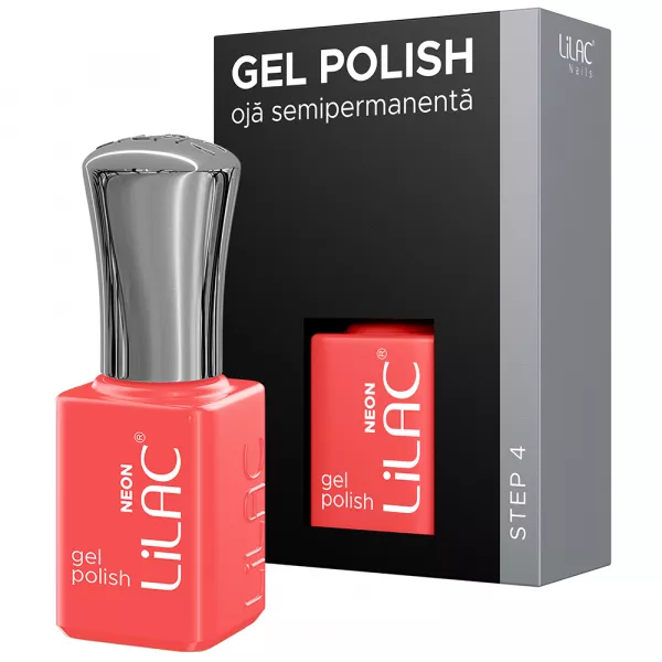 Oja semipermanenta Lilac, colectia Neon colors, 6 g, 45, Red