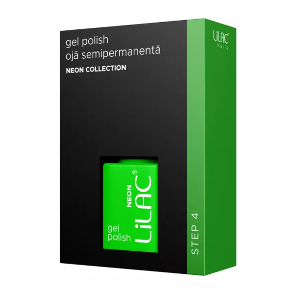 Oja semipermanenta Lilac, colectia Neon colors, 6 g, nuanta 042