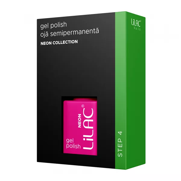 Oja semipermanenta Lilac, colectia Neon colors, 6 g, nuanta 043
