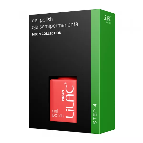 Oja semipermanenta Lilac, colectia Neon colors, 6 g, nuanta 045