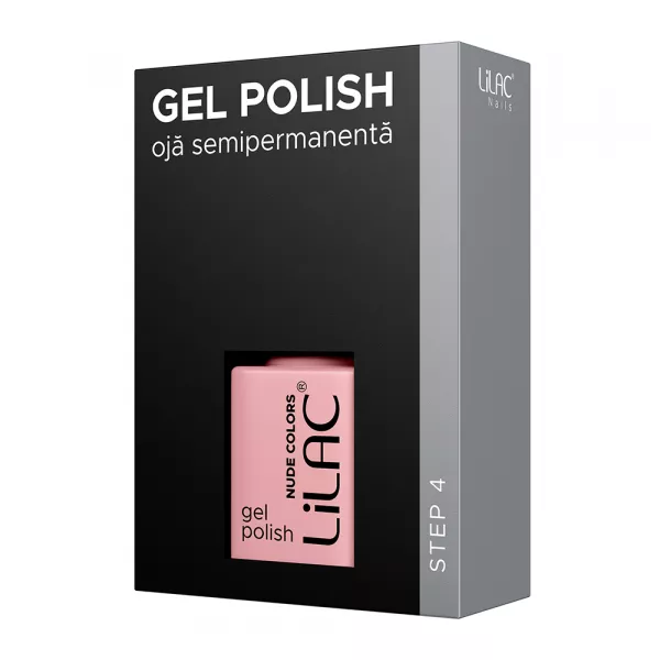 Oja semipermanenta Lilac, nude colors, 6 g, 12, pinky nude