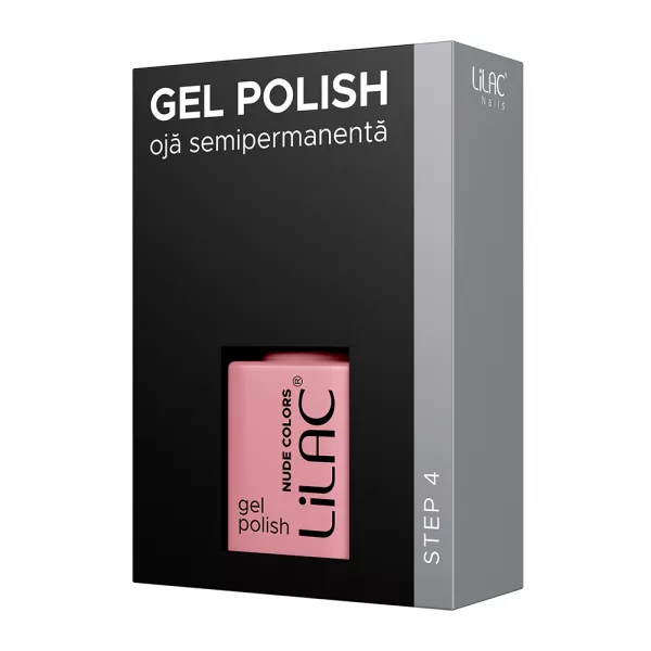 Oja semipermanenta Lilac, nude colors, 6 g, 14, iconic  nude
